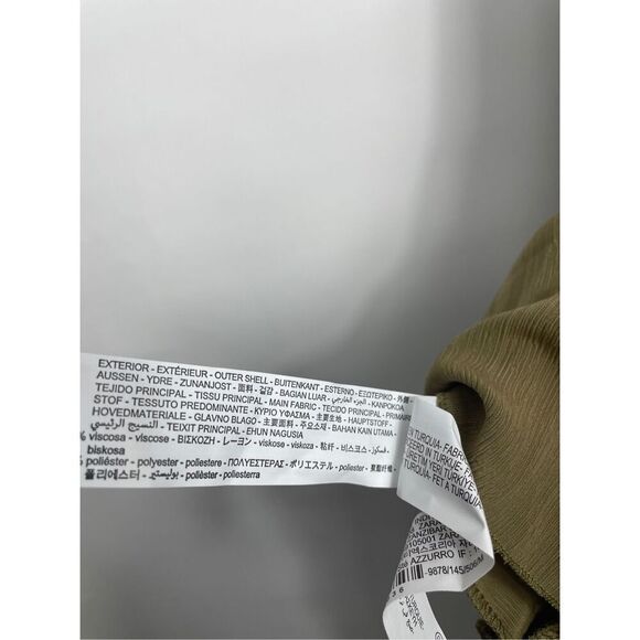 ZARA Studded Futter Mini Dress Medium - Picture 6 of 6